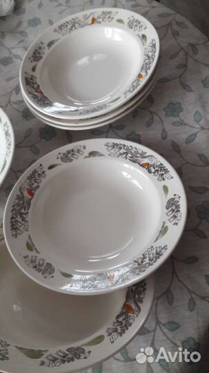 Блюдо зик тарелки дулево