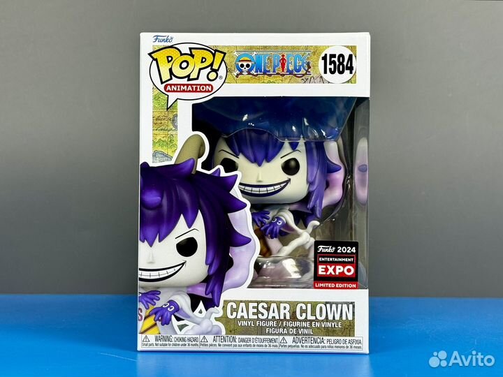 Funko Pop 1584 Caesar Clown One Piece 2024 С2Е2 LE