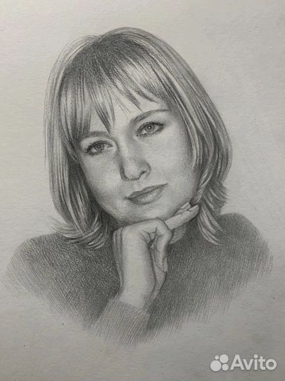 Портрет по фото в подарок к 23 февраля, 8 марта