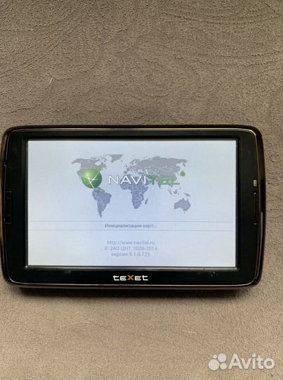 Навигатор Texet tm-650