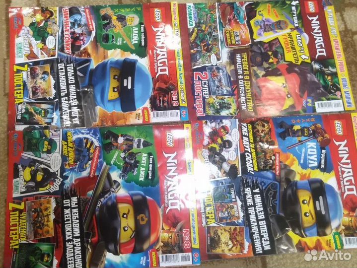 Lego ninjago журналы