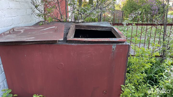 Бак для воды металлический