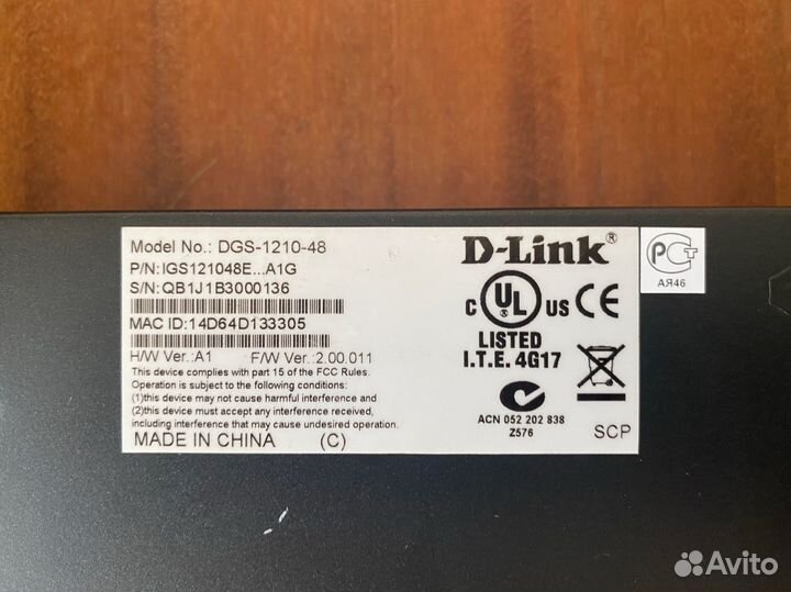 D-link dgs-1210-48