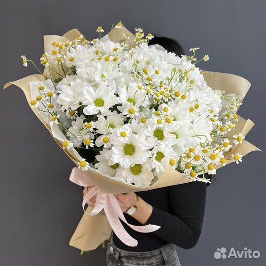 Букеты из ромашек