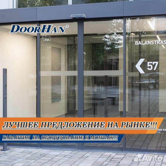 Автоматические раздвижные двери