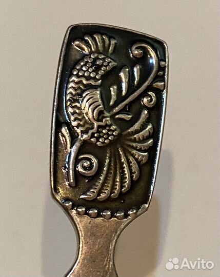 Ложки чайные мельхиоровые СССР Жар-птица