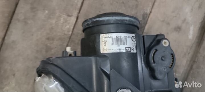 Фары на volkswagen passat В6