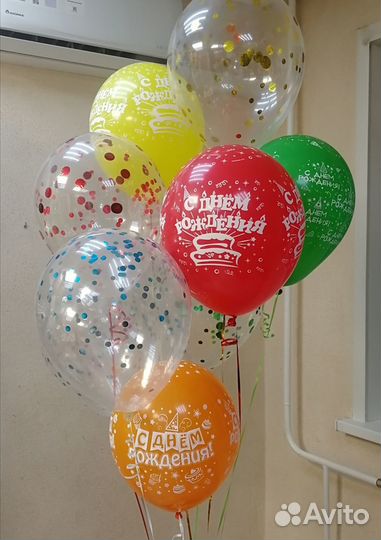 Надуваем шары гелием