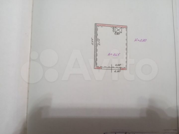 Гараж, 22 м²