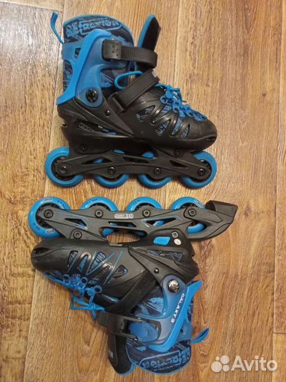Роликовые коньки детские раздвижные