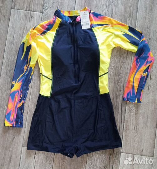 Купальник женский слитный новый, размер L (46-48)