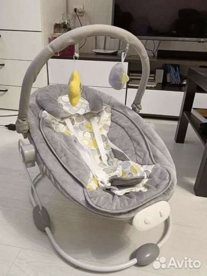 Детские электронные качели 2в1