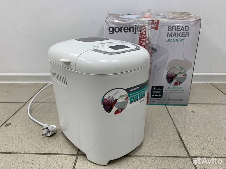 Хлебопечка Gorenje BM910WII