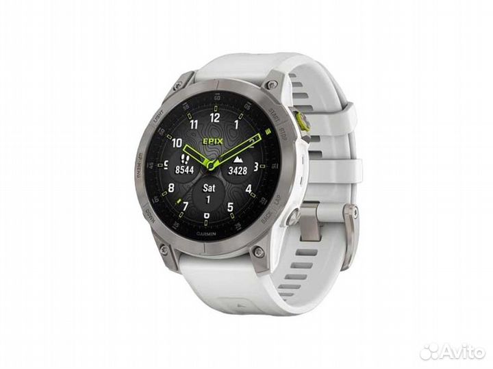 Garmin Epix (Gen 2) White Titanium