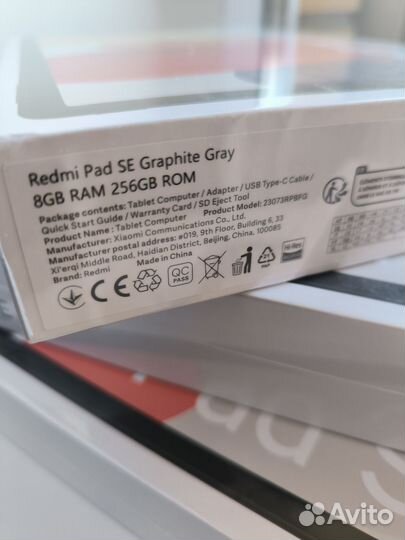 Новый планшет Redmi pad se 8/256 global