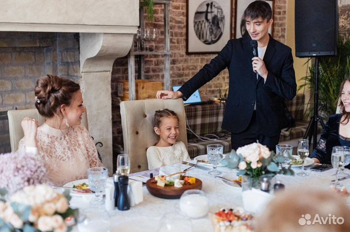 Ведущий + Dj на свадьбу / юбилей / корпоратив