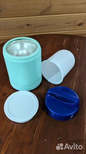 Термос с широким горлом