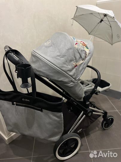 Коляска + аксессуары Cybex Priam Lux Koi