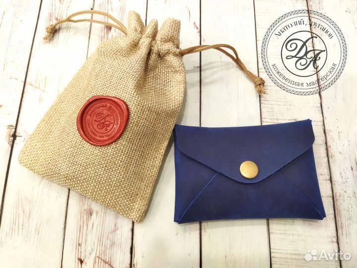 Картхолдер из натуральной кожи