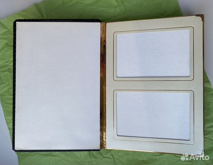 Фотоальбом новый Подарочный кожаный