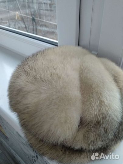 Шапка норковая женская бу