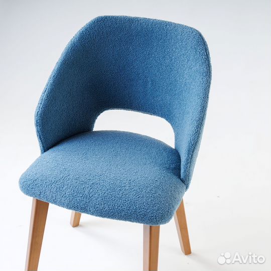 Мягкий кухонный стул со спинкой