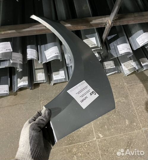 Арка правая VW Caddy 2004-2010 короткая база