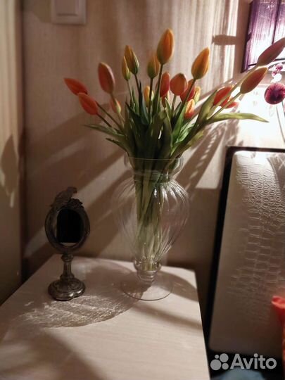 Тюльпаны из силикона