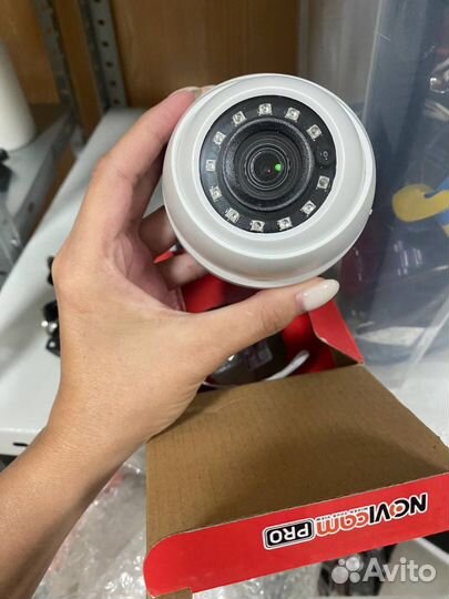 Камера видеонаблюдения купольная