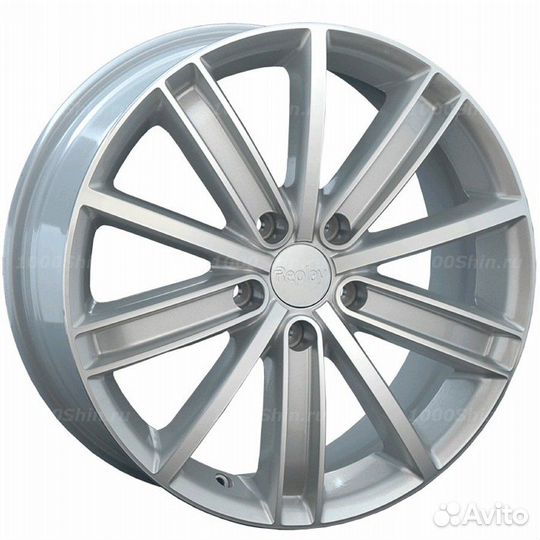 Диск 7*17 5*112 ET43 57,1 Replay A112 Sil (конус, A001)