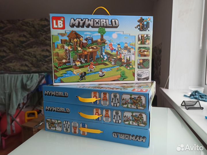 Конструктор майнкрафт (lego аналог)