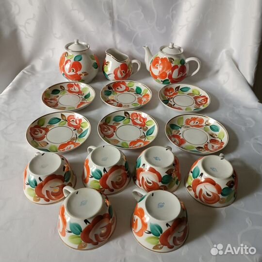 Чайный сервиз, СССР з-д 