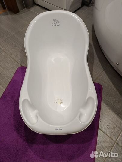 Ванночка Tega baby белая