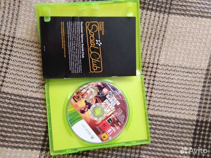 Игра для приставки xbox 360 GTA V