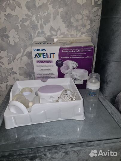 Молокоотсос avent электрический