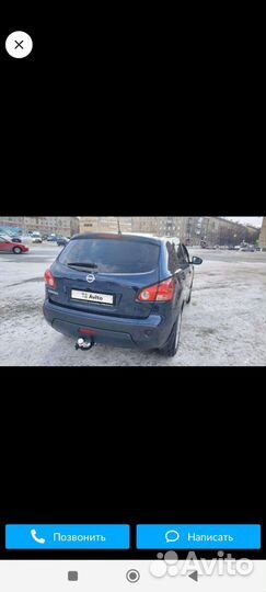 Nissan Qashqai 2.0 CVT, 2008, 197 000 км