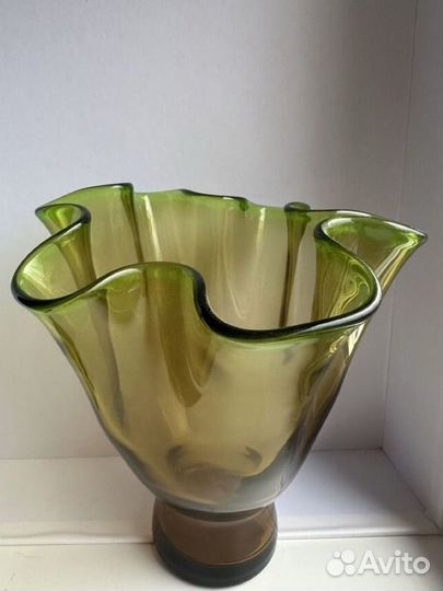 Ваза винтажная для цветов СССР Мгновенье