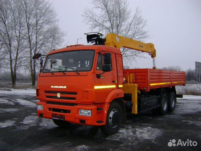 КАМАЗ 65115-3094-48 с КМУ, 2024