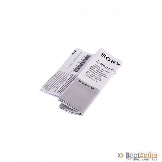 Наушники Sony MDR-EX15AP черные