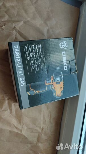 Deko dkis12 импакт/винтоверт