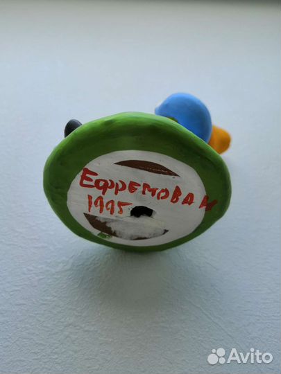 Авторская дымковская игрушка