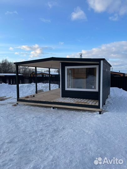 Баня под ключ каркасная