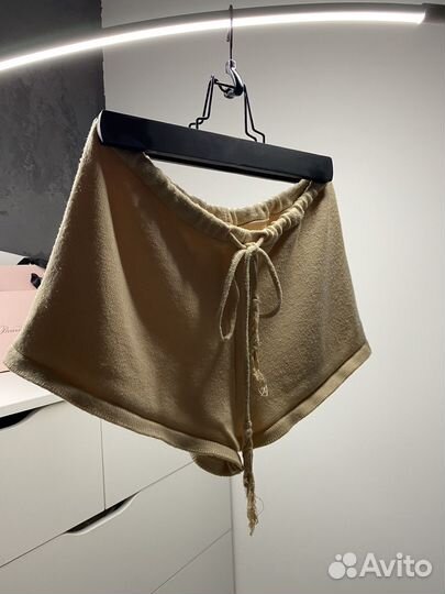 Вязанный костюм женский летний