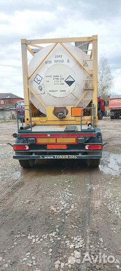 Загумированный танк контейнер