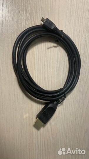Кабель hdmi 2.0 micro hdmi 1,5м 4k 60Hz