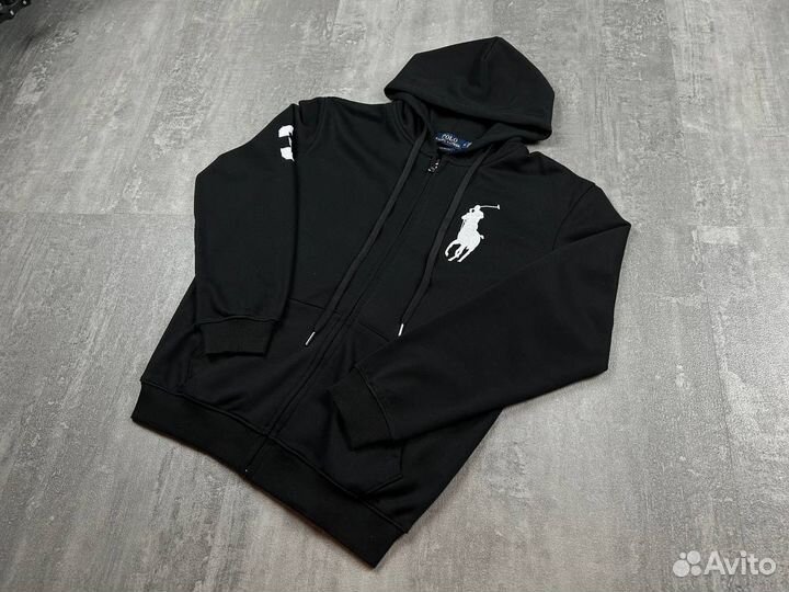 Зип Худи Polo Ralph Lauren Чиф Киф черное