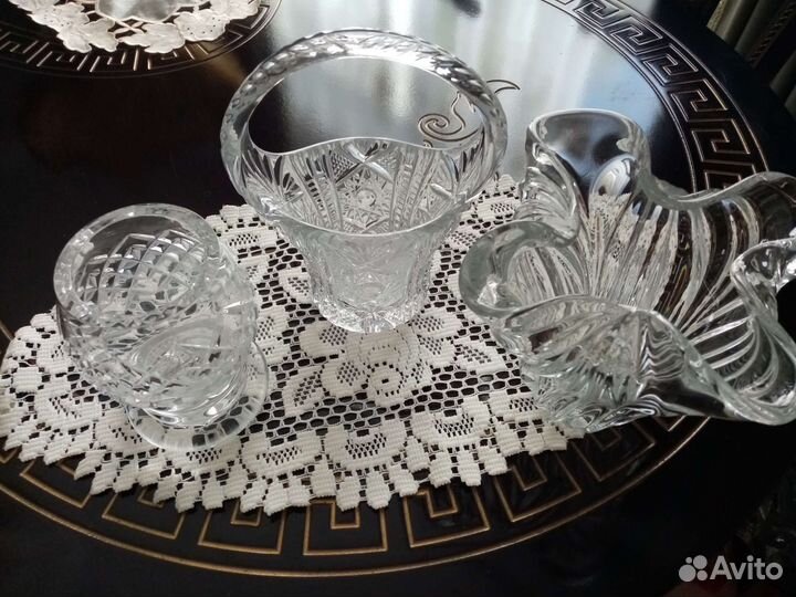 Хрустальные вазы