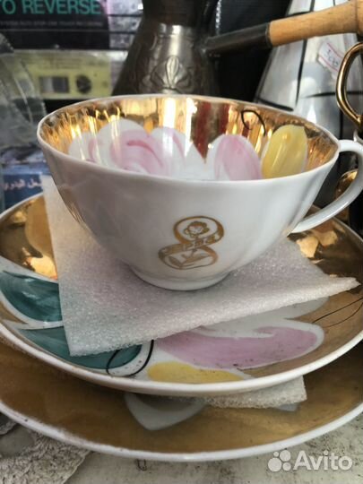 Чайная пара Дулево «8 марта»