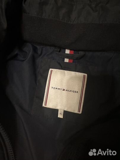 Темно синий пуховник Tommy Hilfiger (XS)