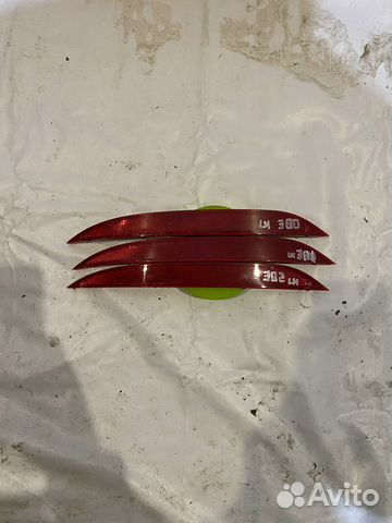 Kia Cerato 13- Отражатель бампер задний левый 380